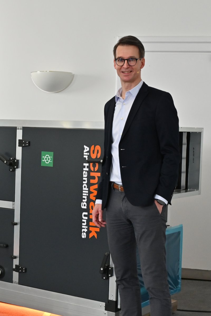 Sven Burghardt, viceprezident pre klimatické systémy Schwank